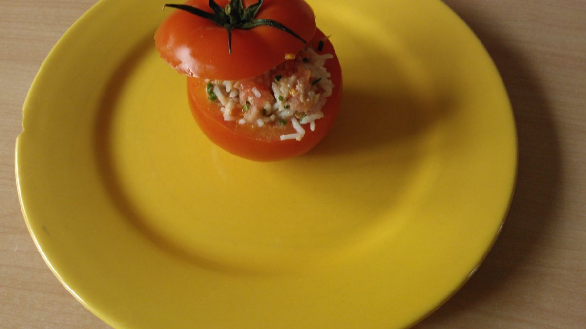 TOMATE FARCIE AU THON OU AU SAUMON