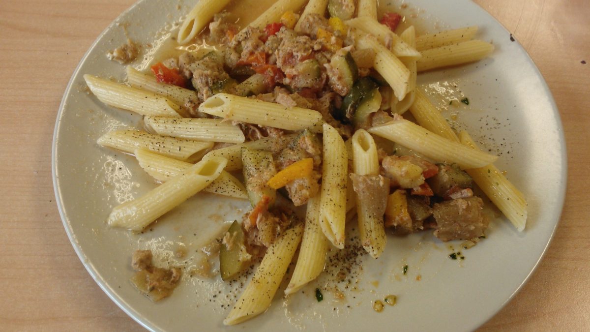 PENNE AUX LEGUMES DU SOLEIL ET THON