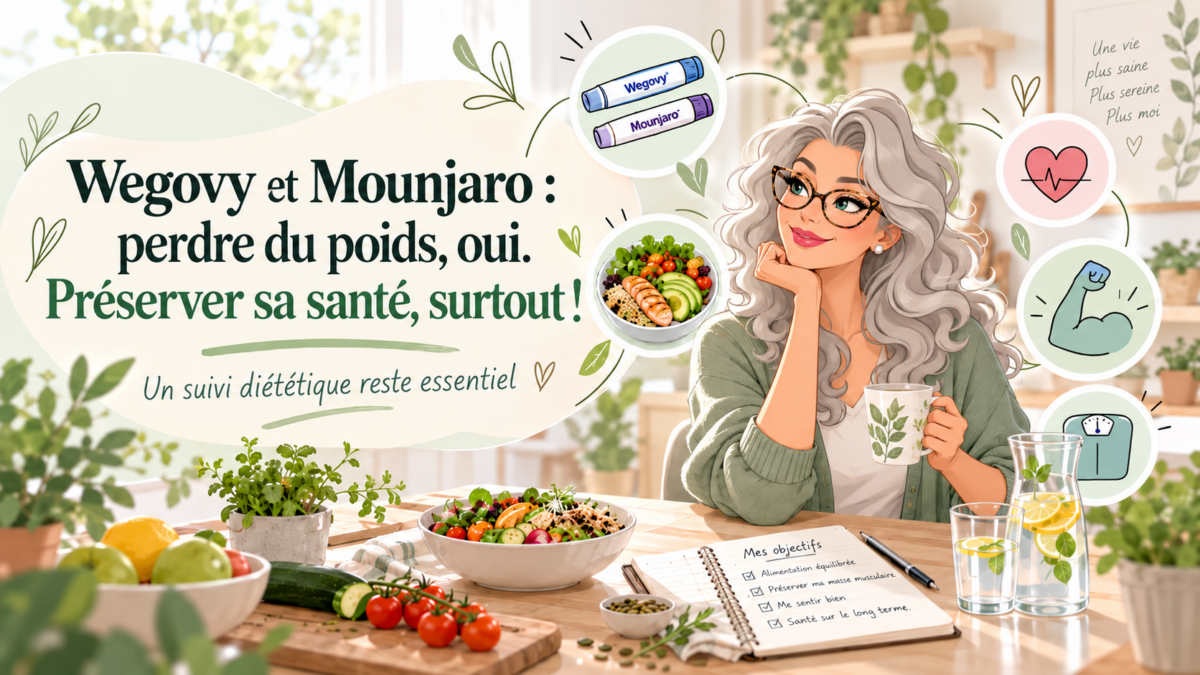 Wegovy effets secondaires, Mounjaro risques nutritionnels, traitement obésité, remboursement Wegovy Mounjaro